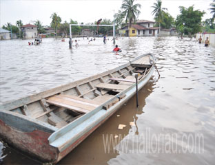 Banjir Pekanbaru beberapa waktu lalu.